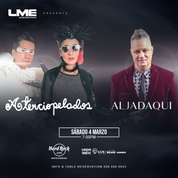 Aterciopelados y Aljadaqui juntos por primera vez en RD