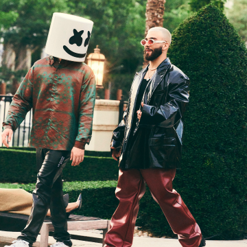 Marshmello y Manuel Turizo unen fuerzas para el lanzamiento de su nuevo sencillo y video musical “El Merengue”.