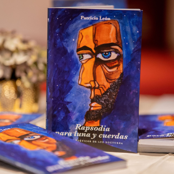 “Rapsodia para luna y cuerdas”, el nuevo reto literario de Patricio León.