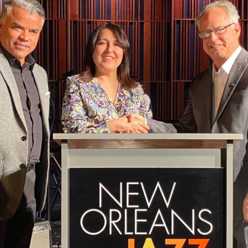 Acroarte firma intención de colaboración con Museo de Jazz de Nola.