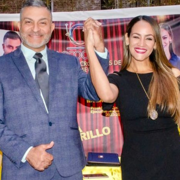    Wanda Sánchez y Daniel Valerio presentan candidaturas para presidir Acroarte.