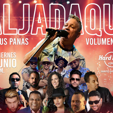 Conciertazo de Aljadaqui y sus panas en Hard Rock Café Santo DOmingo.