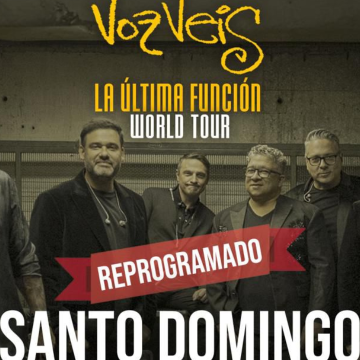 Por razones logísticas, la banda venezolana Vos Veis, quienes anunciaron su concierto “La Última Función World Tour” para el domingo 9 de junio, junto a a la empresa Veneventos, reprogramarán esta presentación en la ciudad de Santo Domingo.