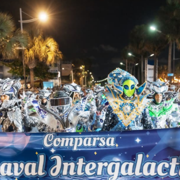La Alcaldía del Distrito Nacional, reveló que Carnaval Intergaláctico de Villa María ganó el premio a la Gran Comparsa en el carnaval del DN.
