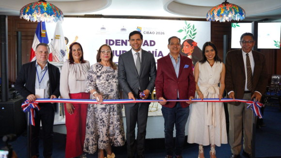 El ministro de Cultura, Roberto Ángel Salcedo, dejó inaugurados diversos espacios en los que se desarrollan las diferentes actividades que forman parte de la programación de la Feria Regional del Libro y la Cultura Cibao 2026.