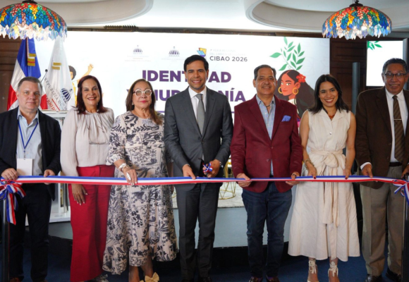 El ministro de Cultura, Roberto Ángel Salcedo, dejó inaugurados diversos espacios en los que se desarrollan las diferentes actividades que forman parte de la programación de la Feria Regional del Libro y la Cultura Cibao 2026.